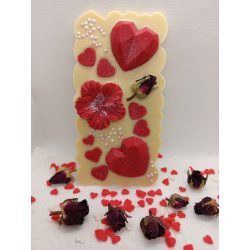   Fehércsokoládé táblás desszert – Callebaut prémium csokoládéból